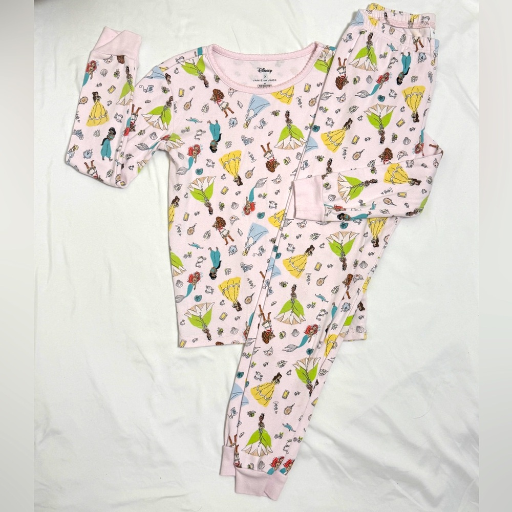 Disney x Janie and Jack • Princess pajama set • Size 10